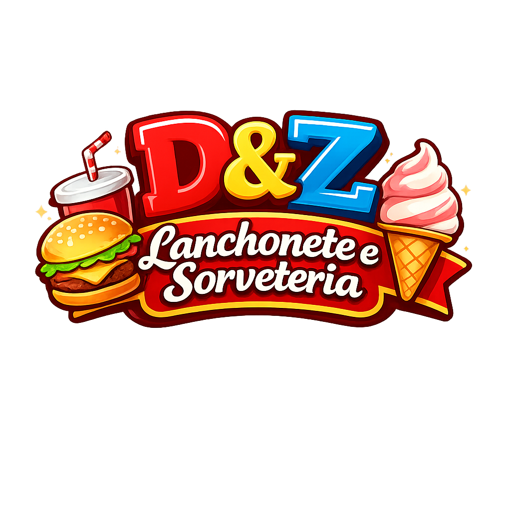 Logo D&Z Lanchonete e Sorveteria